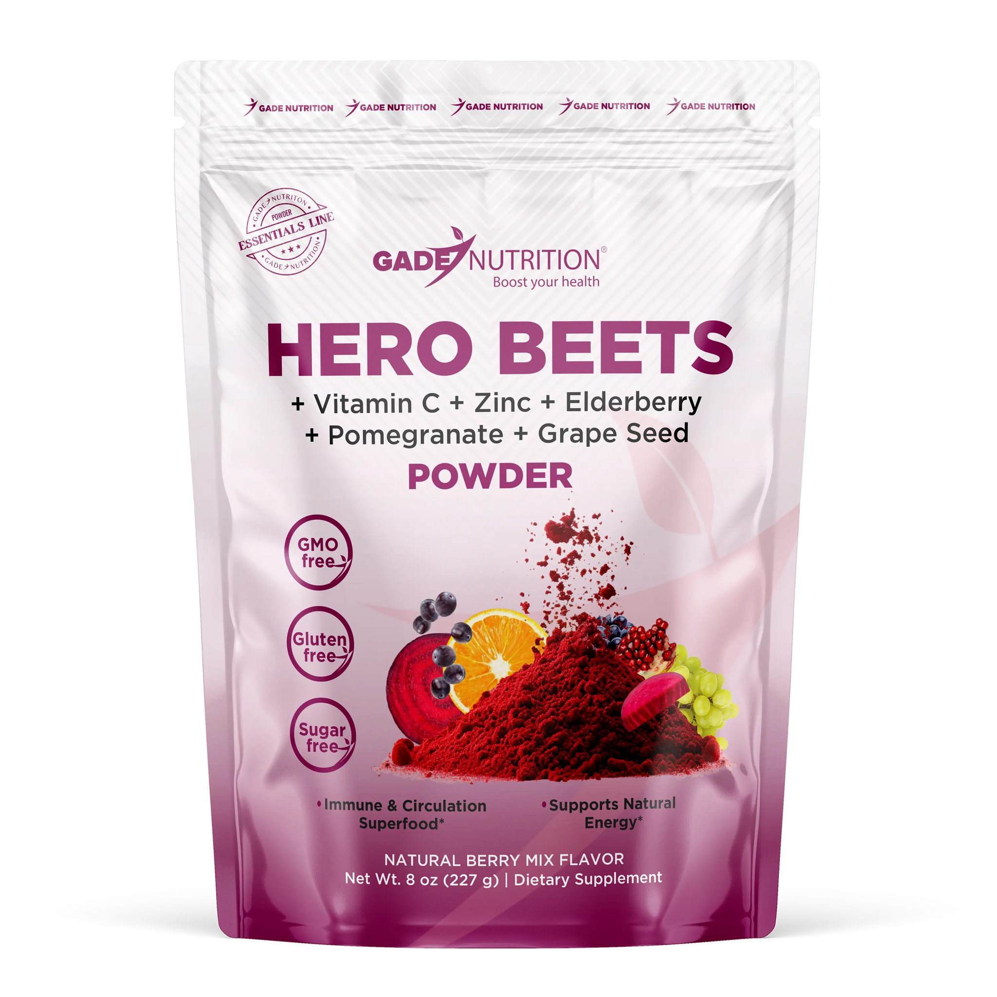 Hero Beets Powder Gade Nutrition