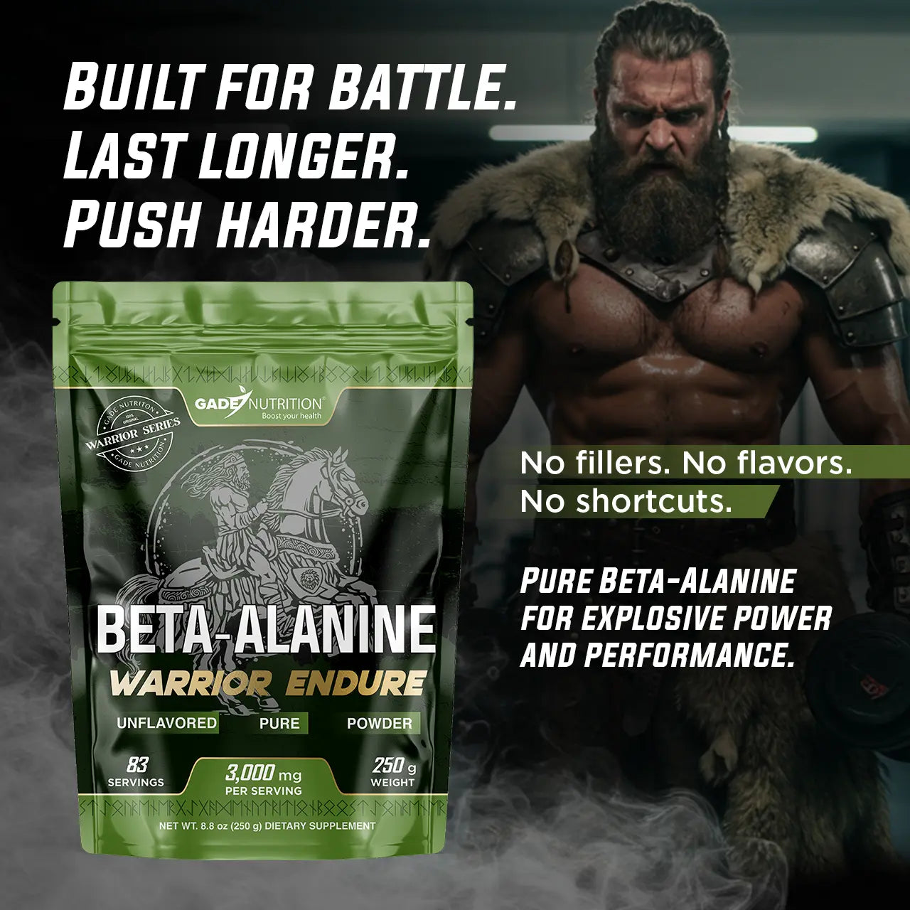 Warrior Endure - Beta-Alanine Gade Nutrition
