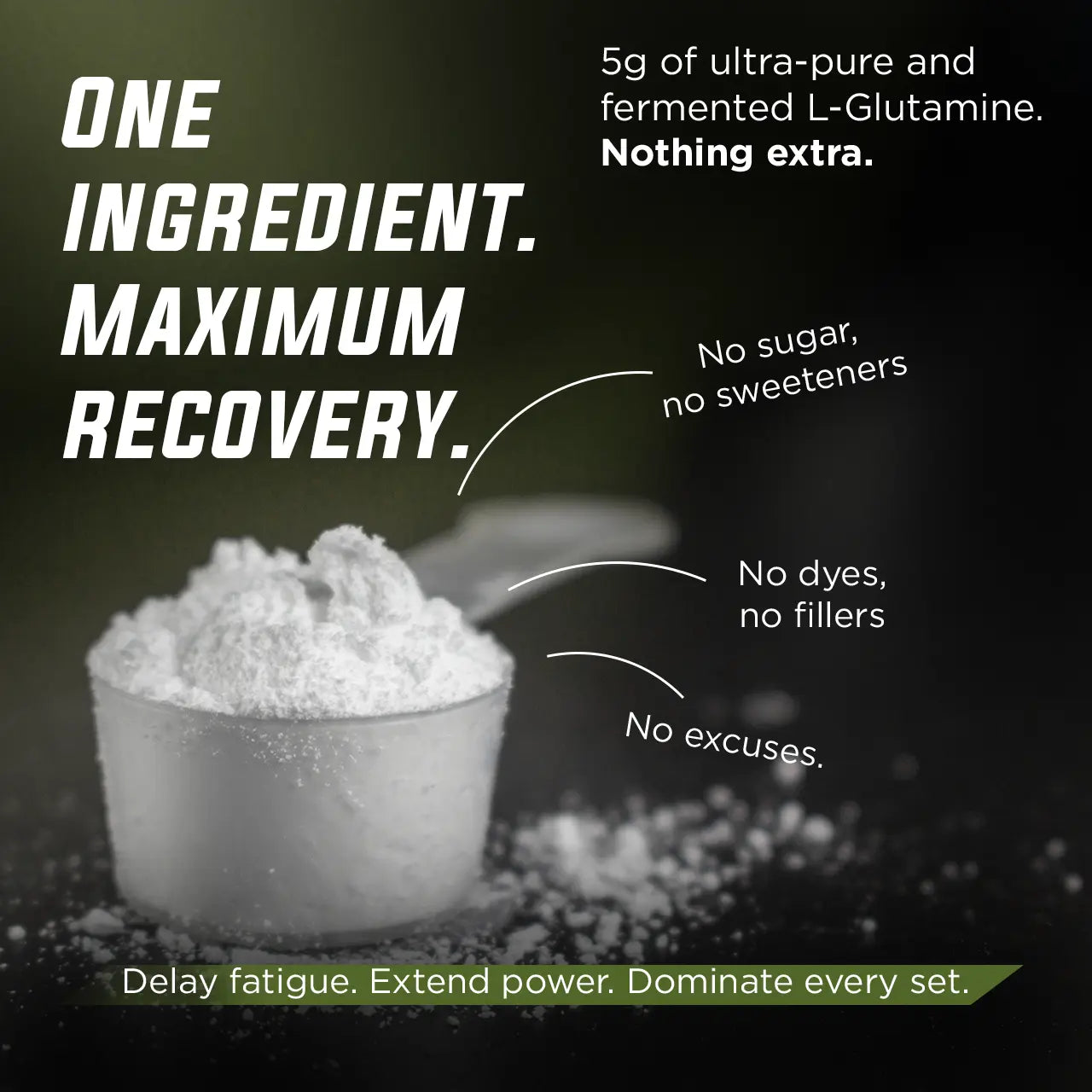 Warrior Recover - L-Glutamine Gade Nutrition