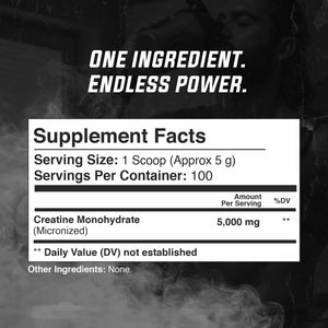 Warrior Strength - Creatine Monohydrate Gade Nutrition