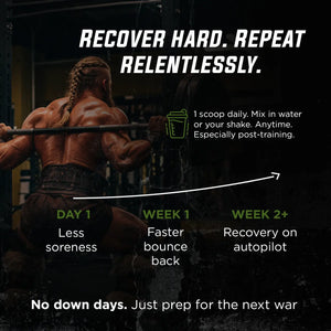 Warrior Recover - L-Glutamine Gade Nutrition
