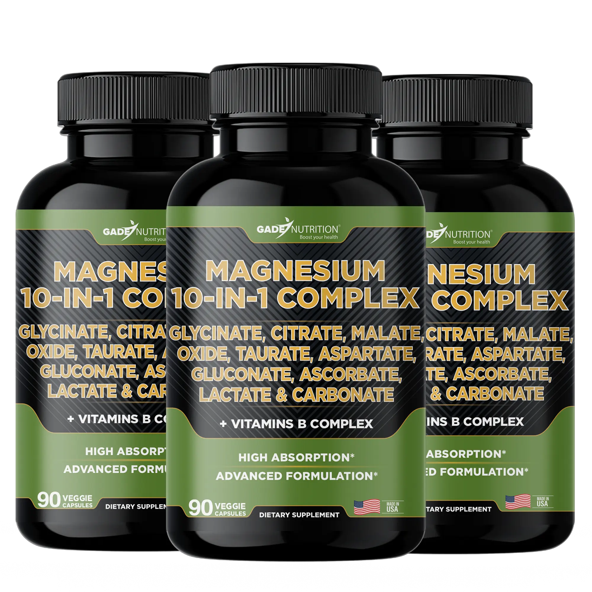 Magnesium 10-in-1 Complex - Gade Nutrition