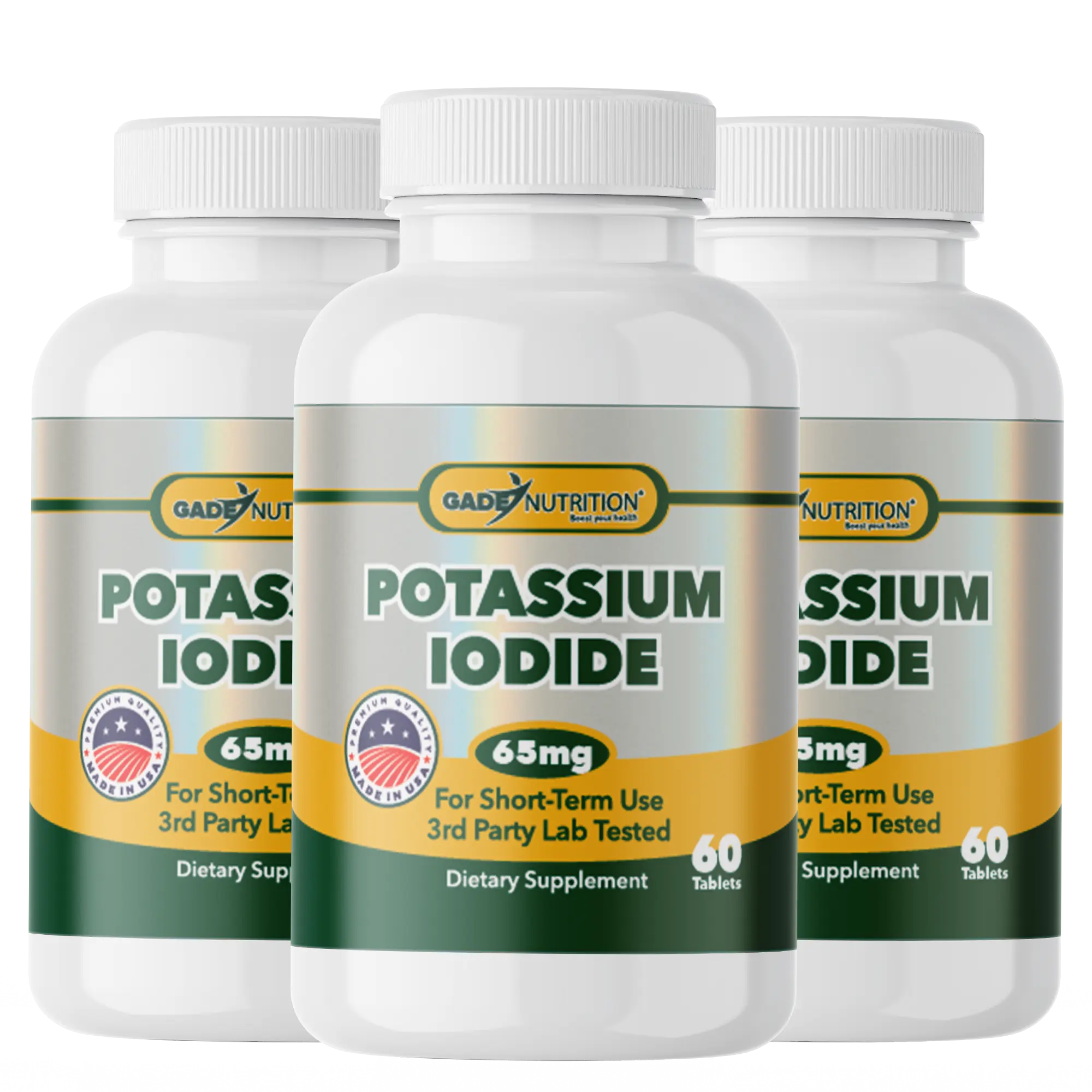 Potassium Iodide - Exp March 2029 - Gade Nutrition