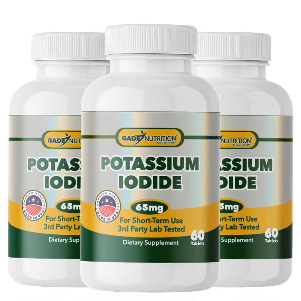 Potassium Iodide - Exp March 2029 - Gade Nutrition