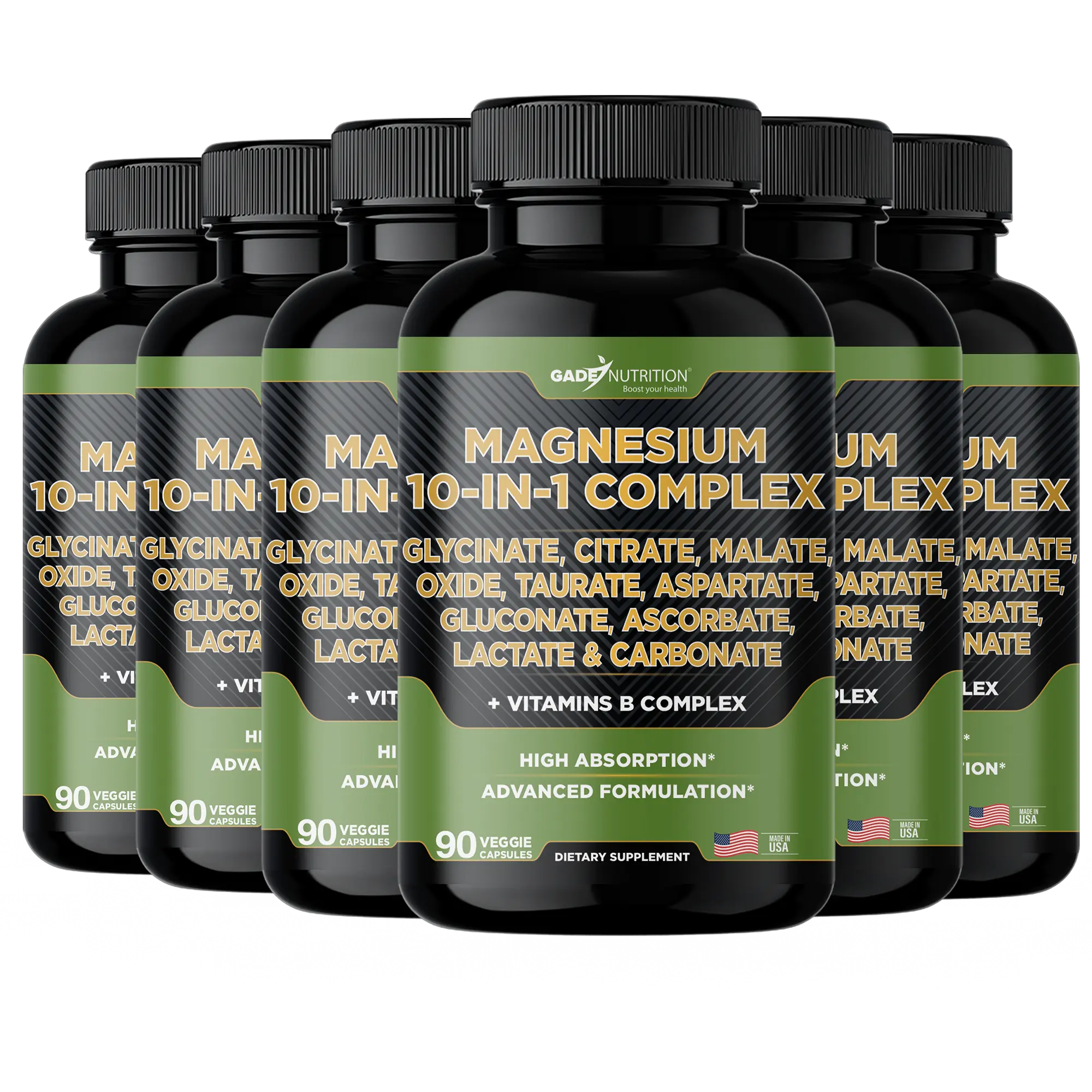 Magnesium 10-in-1 Complex - Gade Nutrition