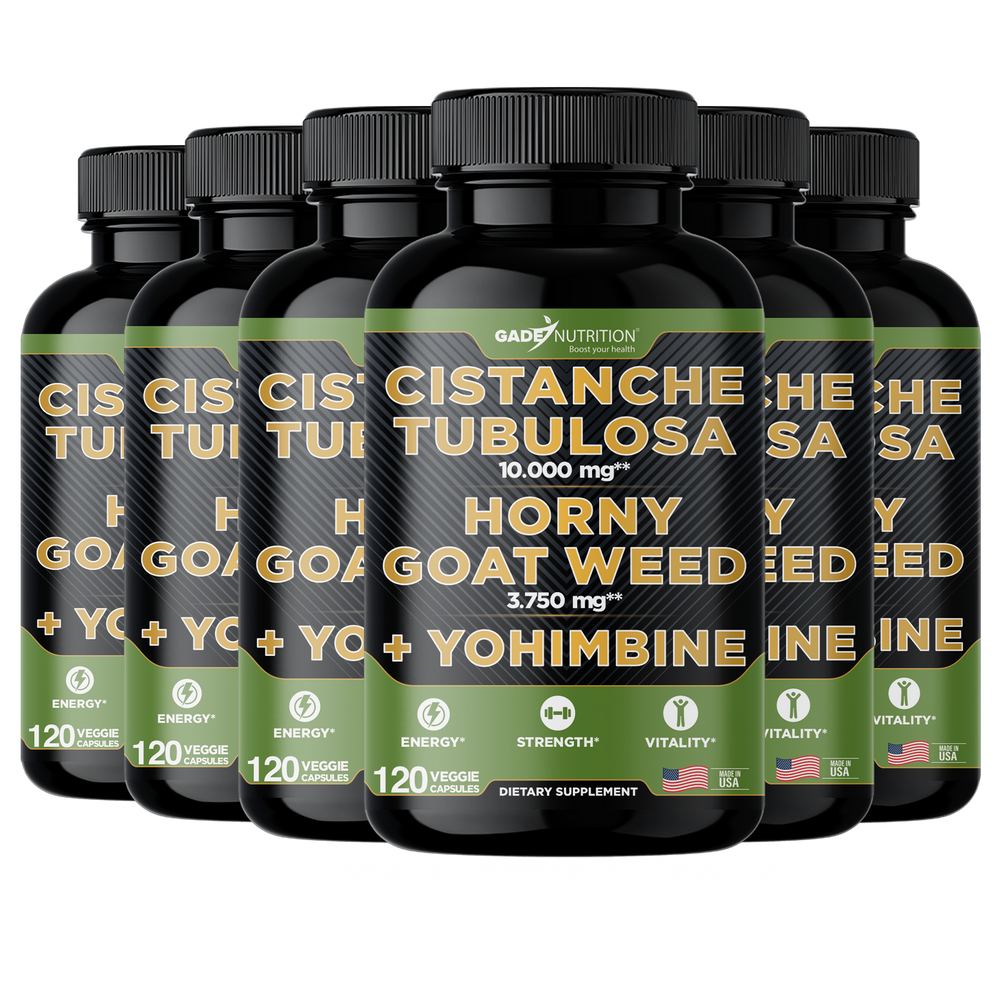 Cistanche Tubulosa with Horny Goat Weed and Yohimbine