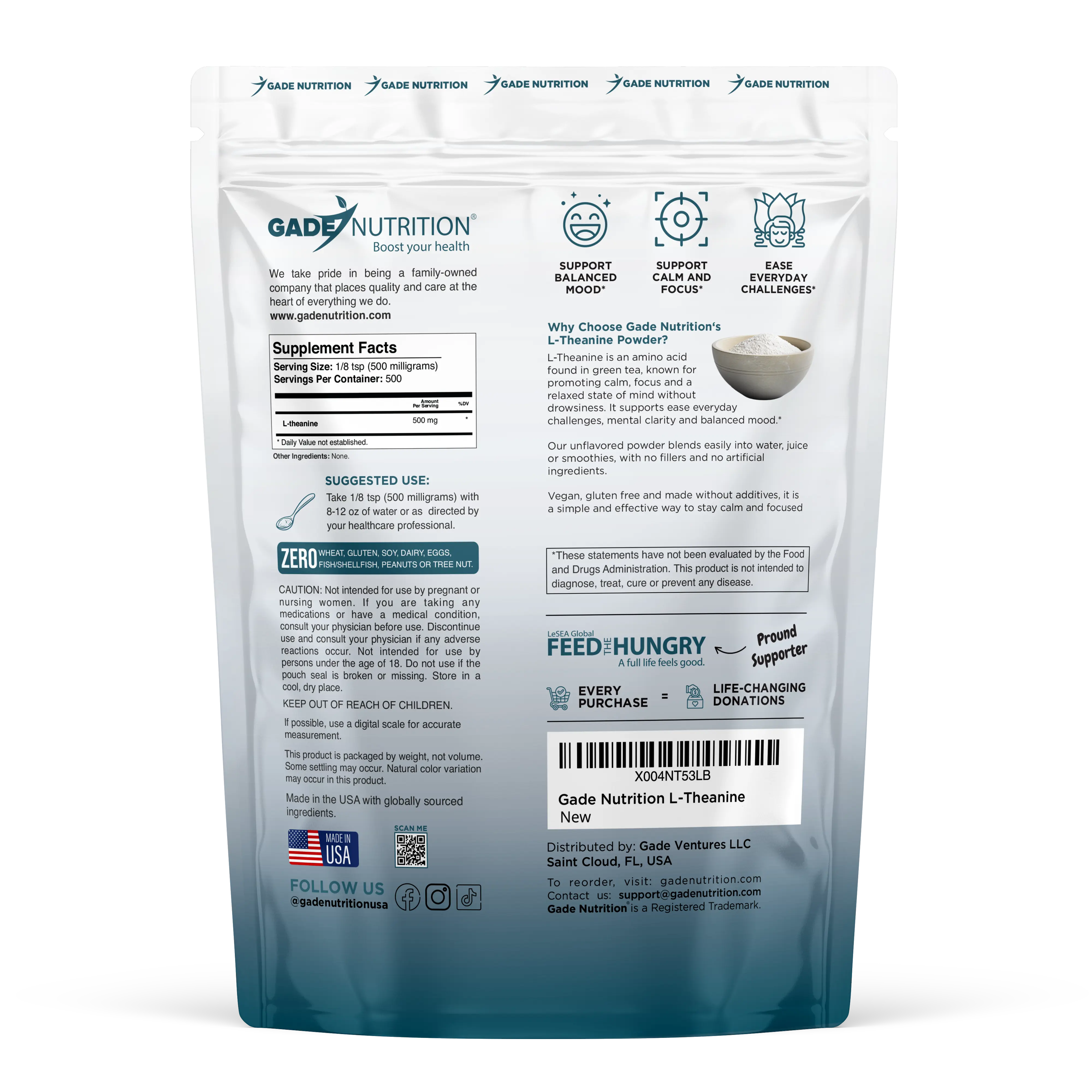 L-Theanine Gade Nutrition