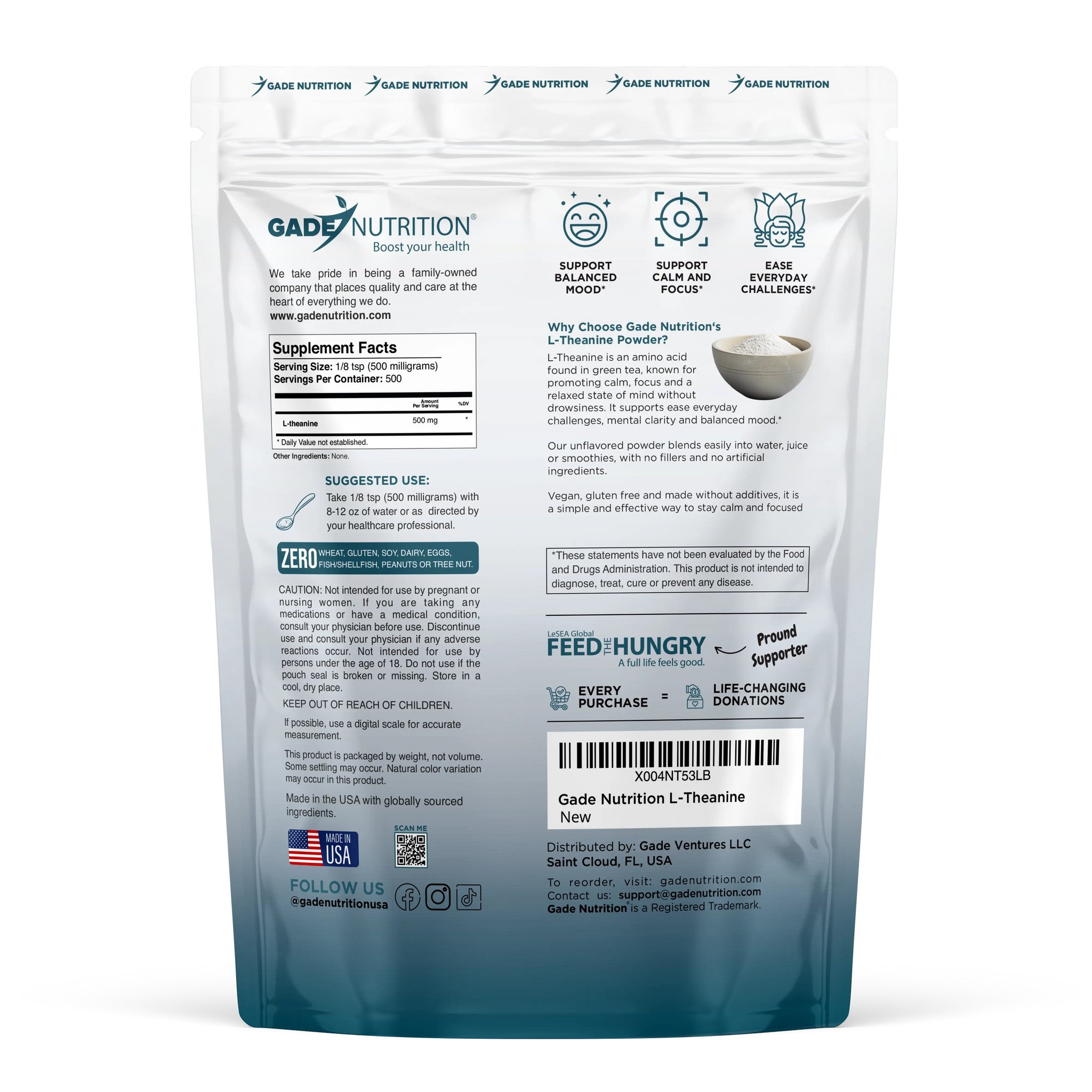 L-Theanine Gade Nutrition