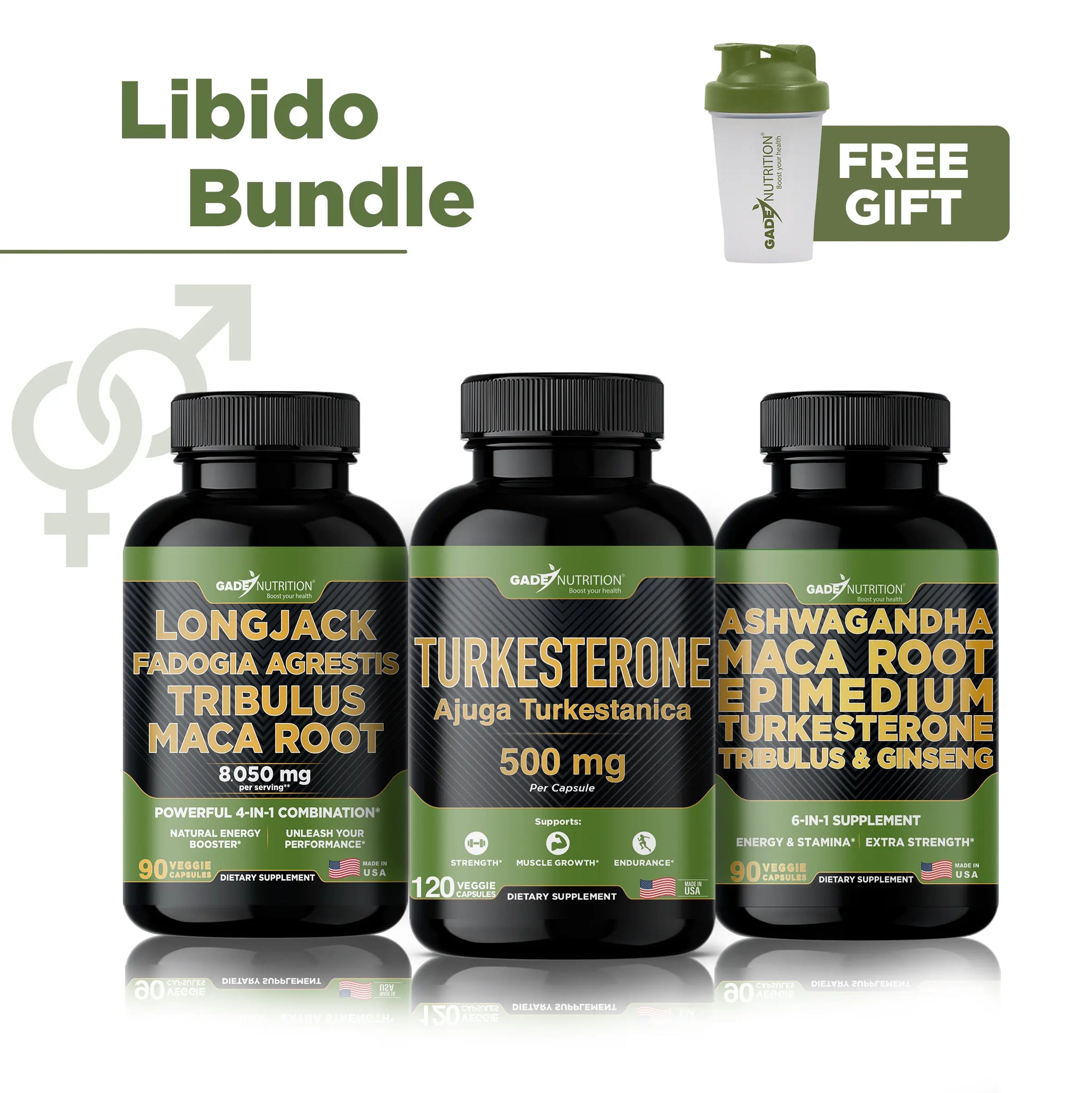 Libido Bundle GADE NUTRITION