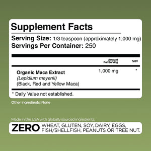 Maca Root Gade Nutrition