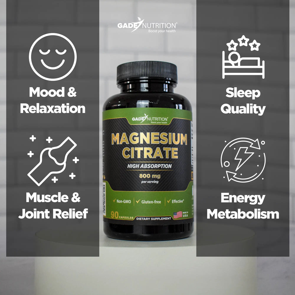 Magnesium Citrate Gade Nutrition