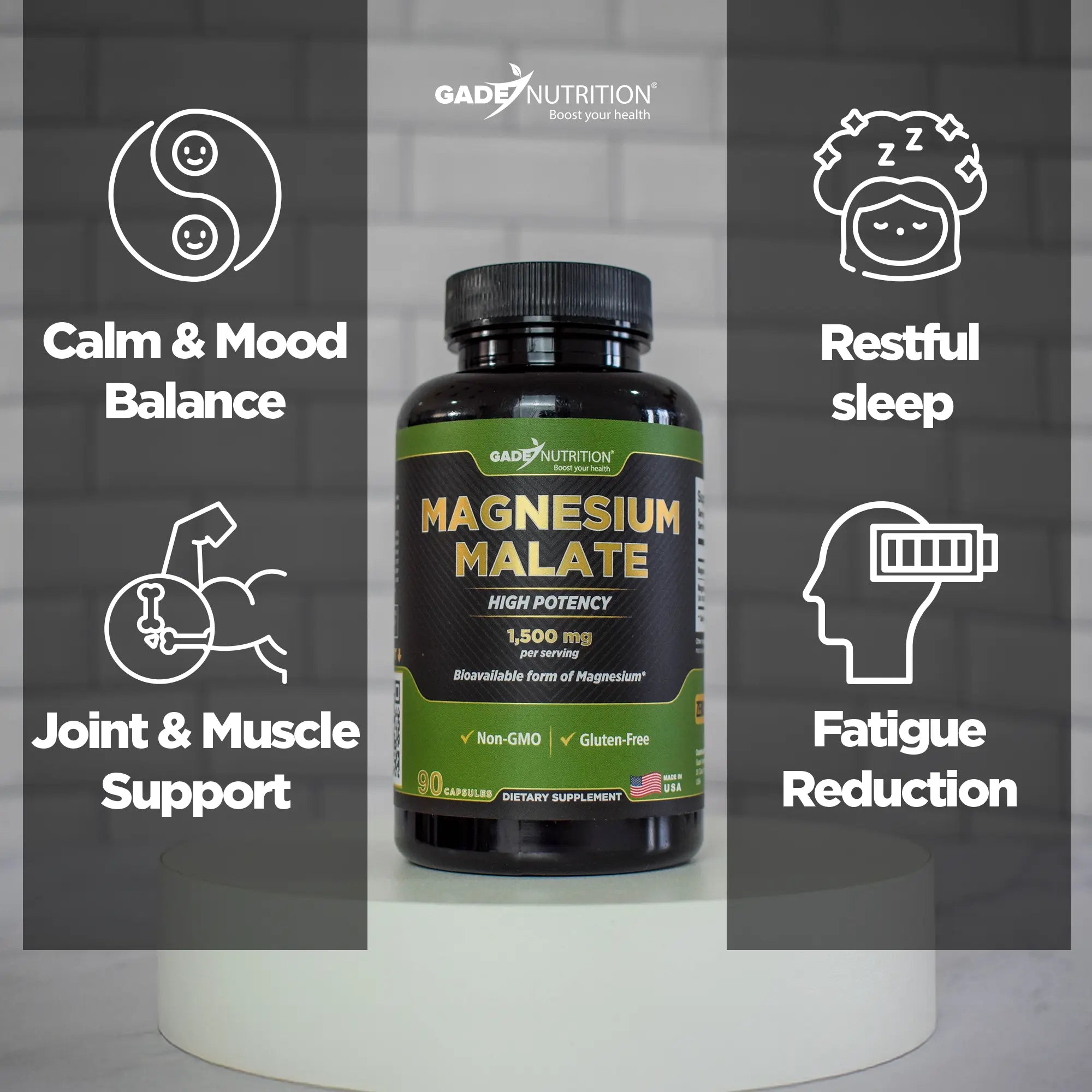 Magnesium Malate Gade Nutrition