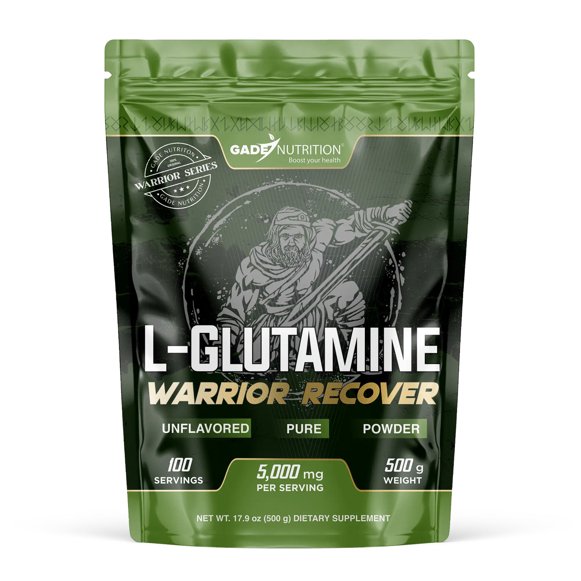 Warrior Recover - L-Glutamine Gade Nutrition