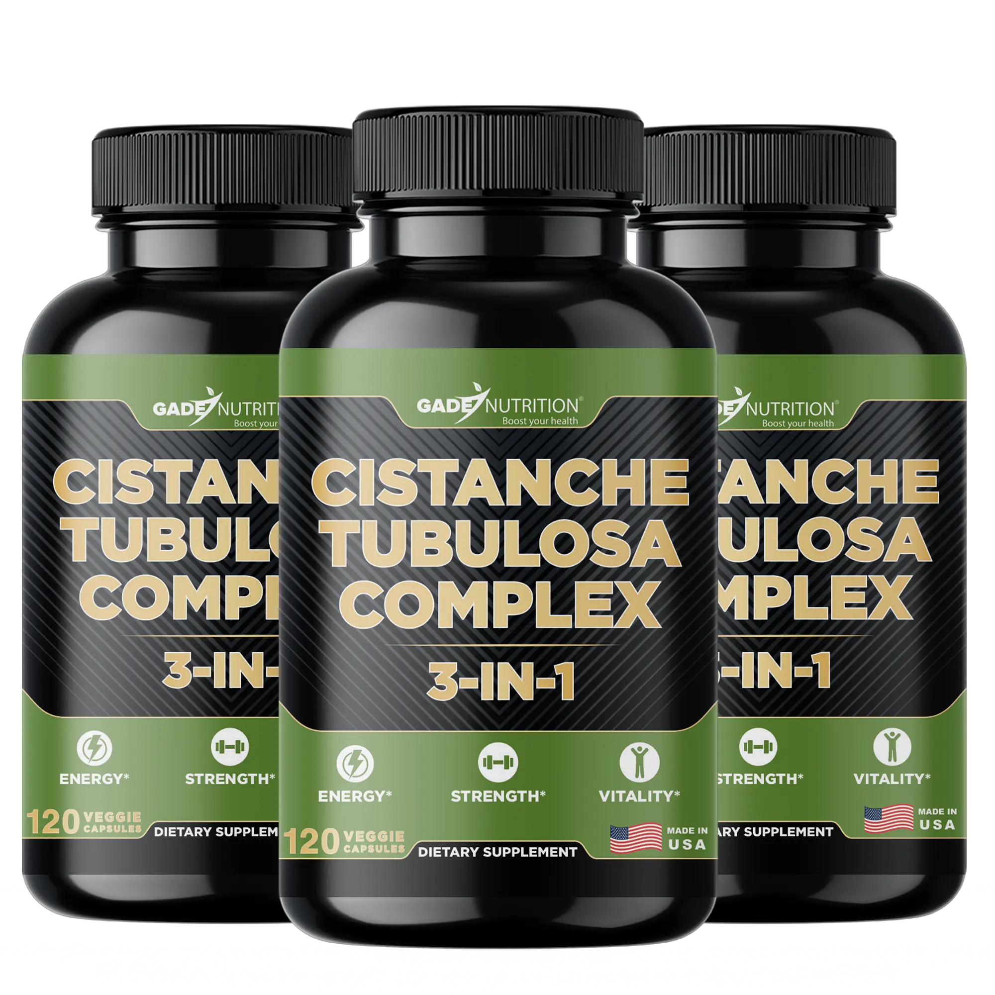 Cistanche Tubulosa Complex 3-in-1 Gade Nutrition