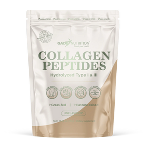 Collagen Peptides Powder Hydrolyzed Types I & III Gade Nutrition
