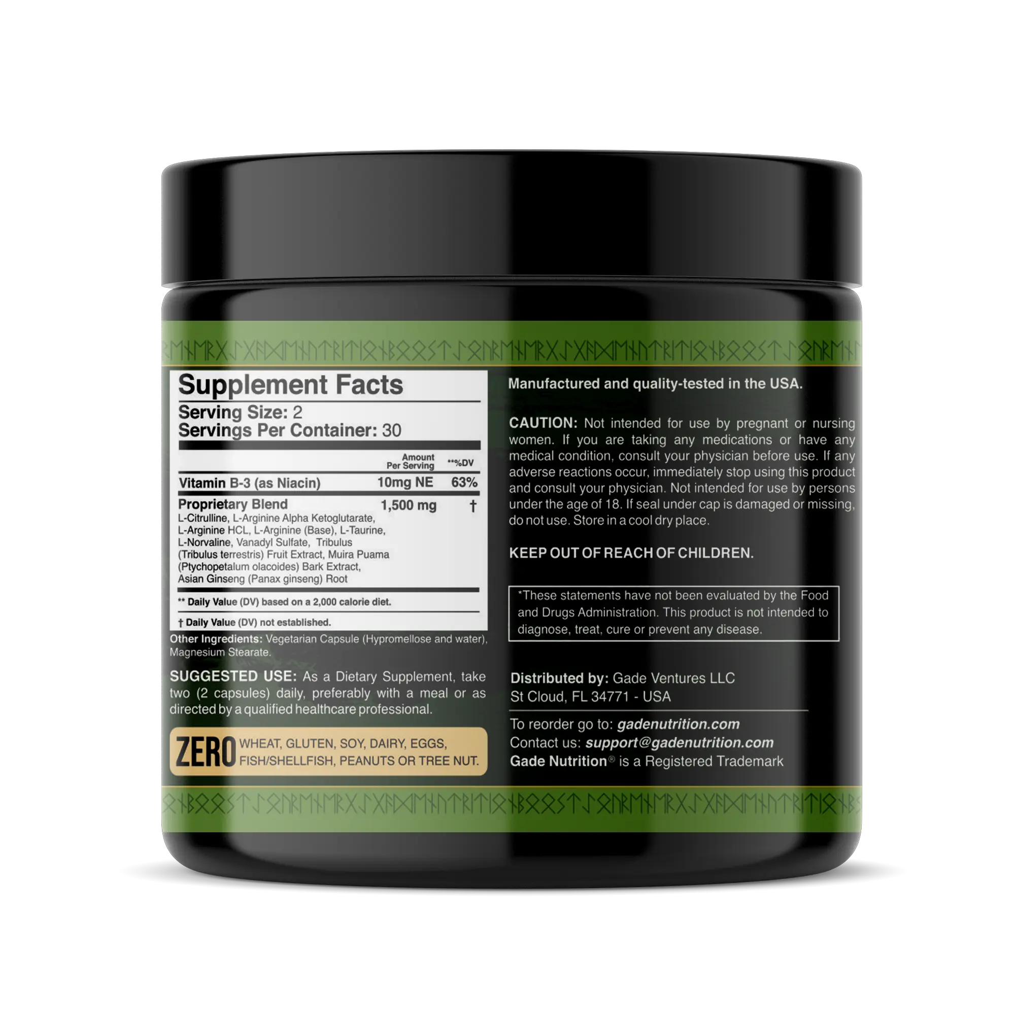 Warrior Pulse Gade Nutrition