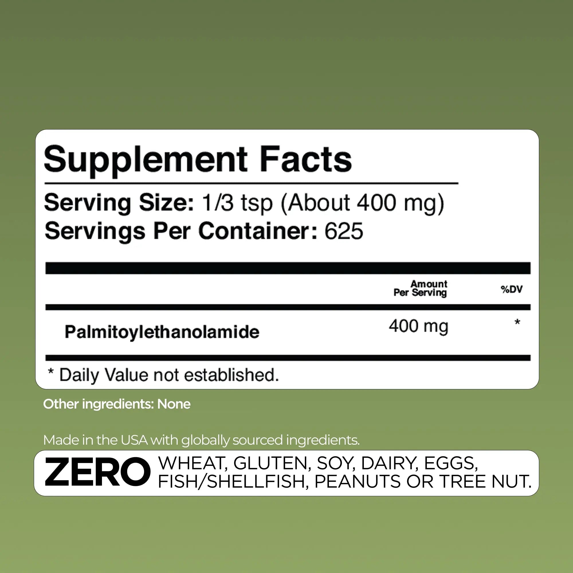 Palmitoylethanolamide (PEA) Gade Nutrition