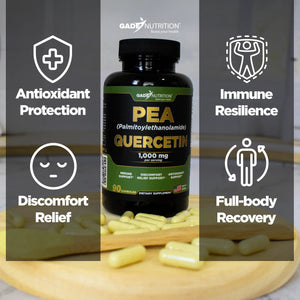 PEA (Palmitoylethanolamide) with Quercetin Phytosome Gade Nutrition