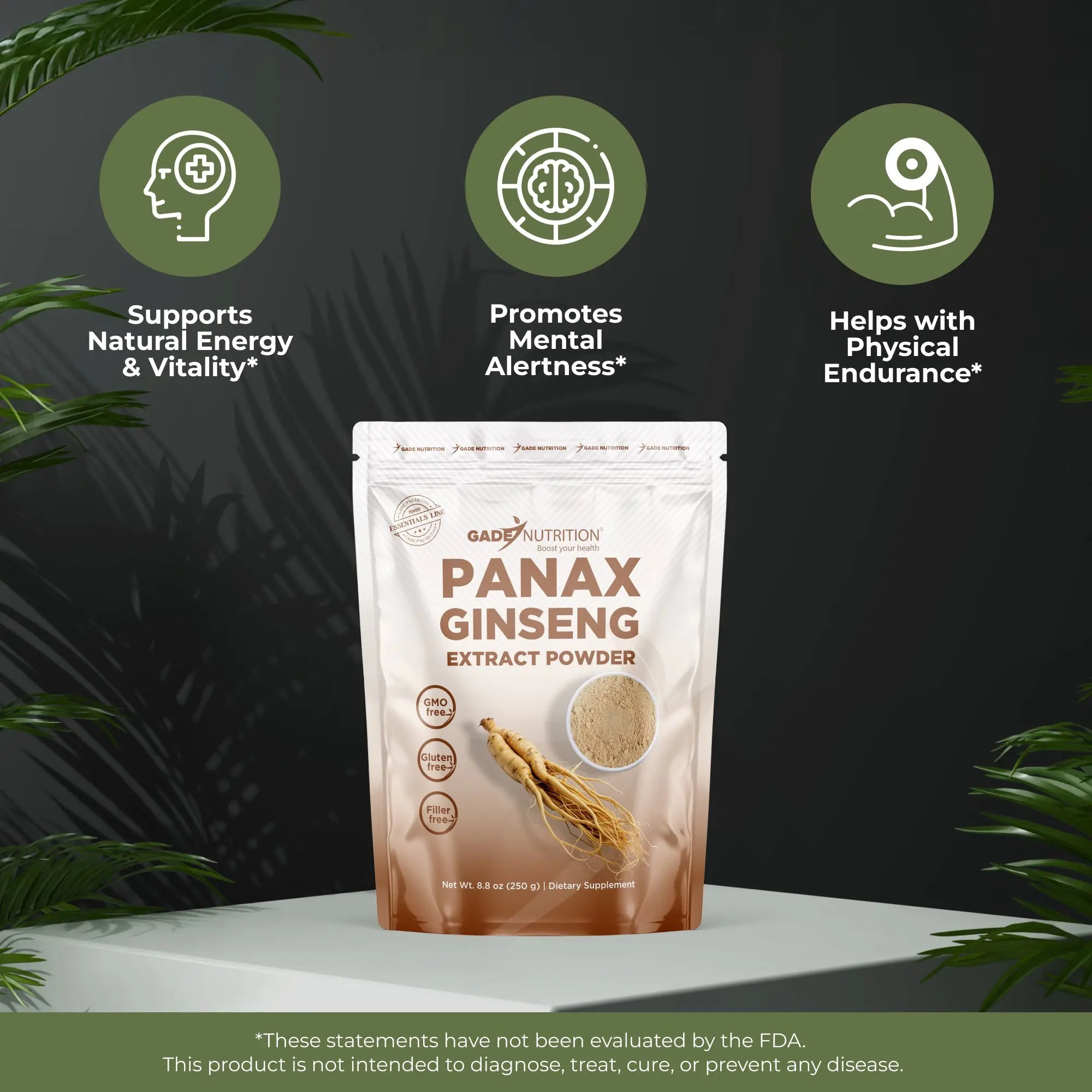 Panax Ginseng Extract Gade Nutrition