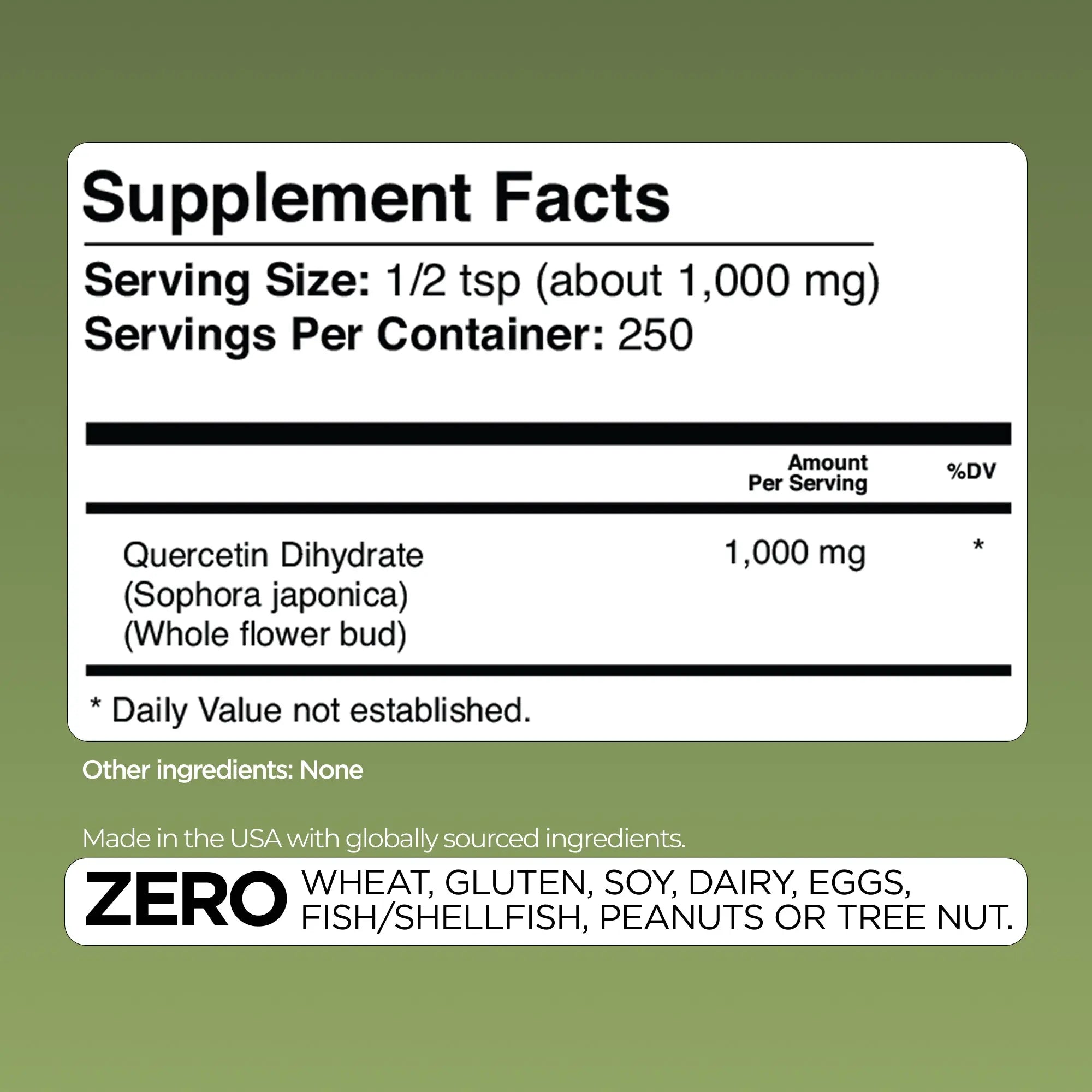 Quercetin Dihydrate Gade Nutrition