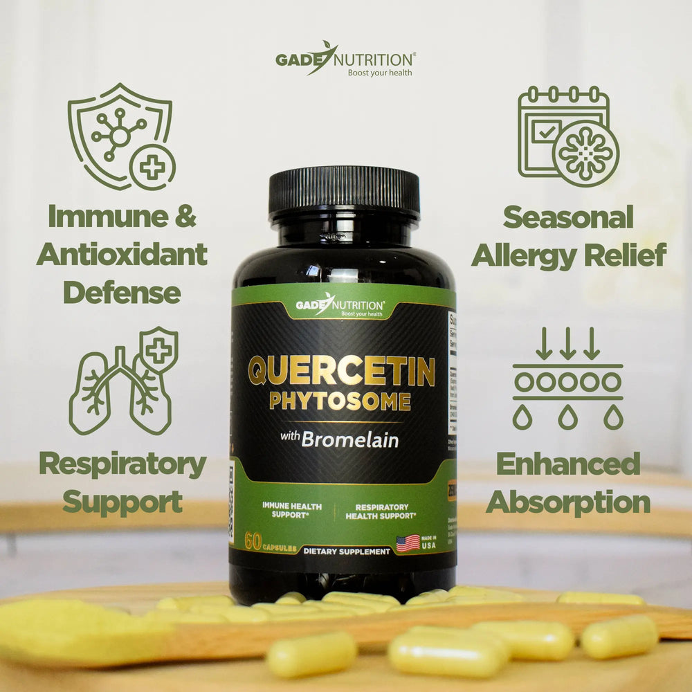 Quercetin Phytosome with Bromelain Gade Nutrition