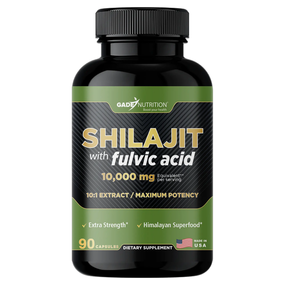 3 Flacons Shilajit Himalaya 10000 Mg - Énergie, Immunité, Cerveau - Valable Jusqu'à Mai 2027