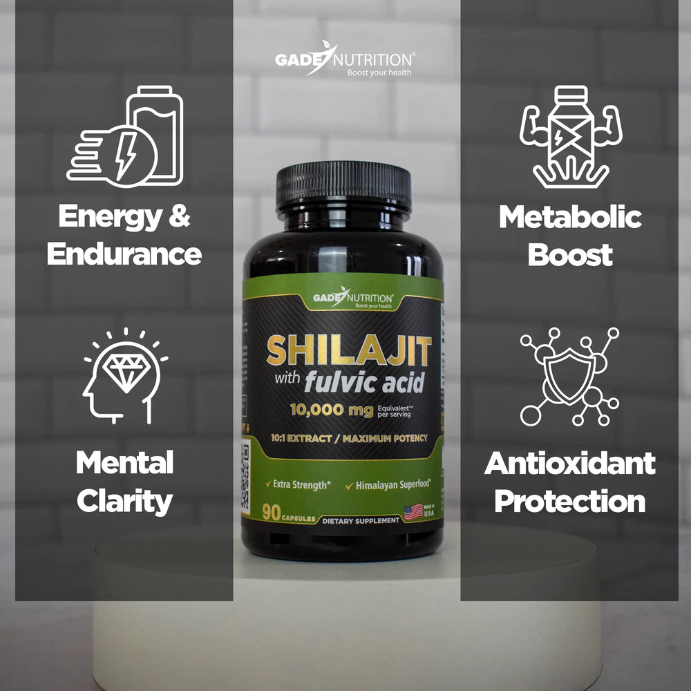 Shilajit 10,000 mg Gade Nutrition
