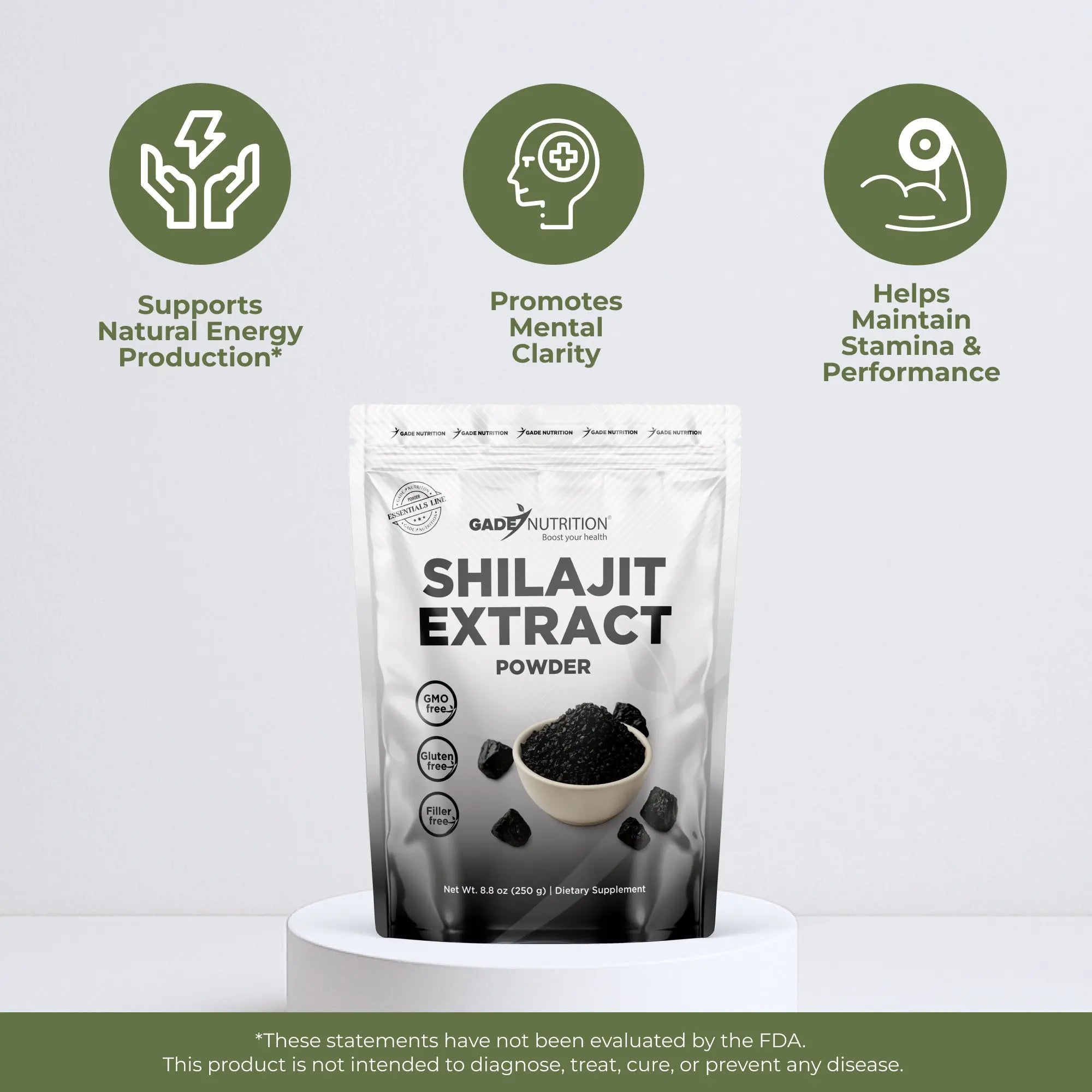 Shilajit Extract Gade Nutrition