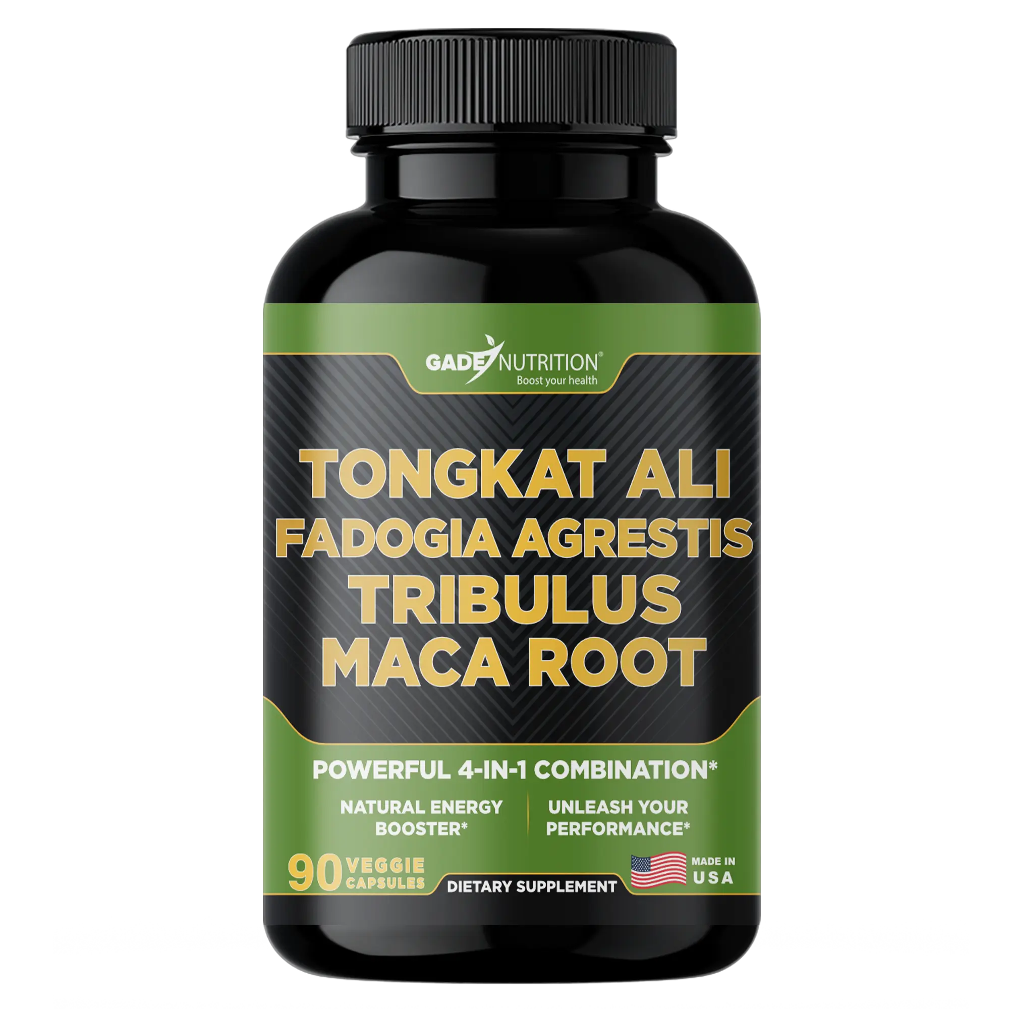 Tongkat, Fadogia Agrestis, Tribulus and Maca Root