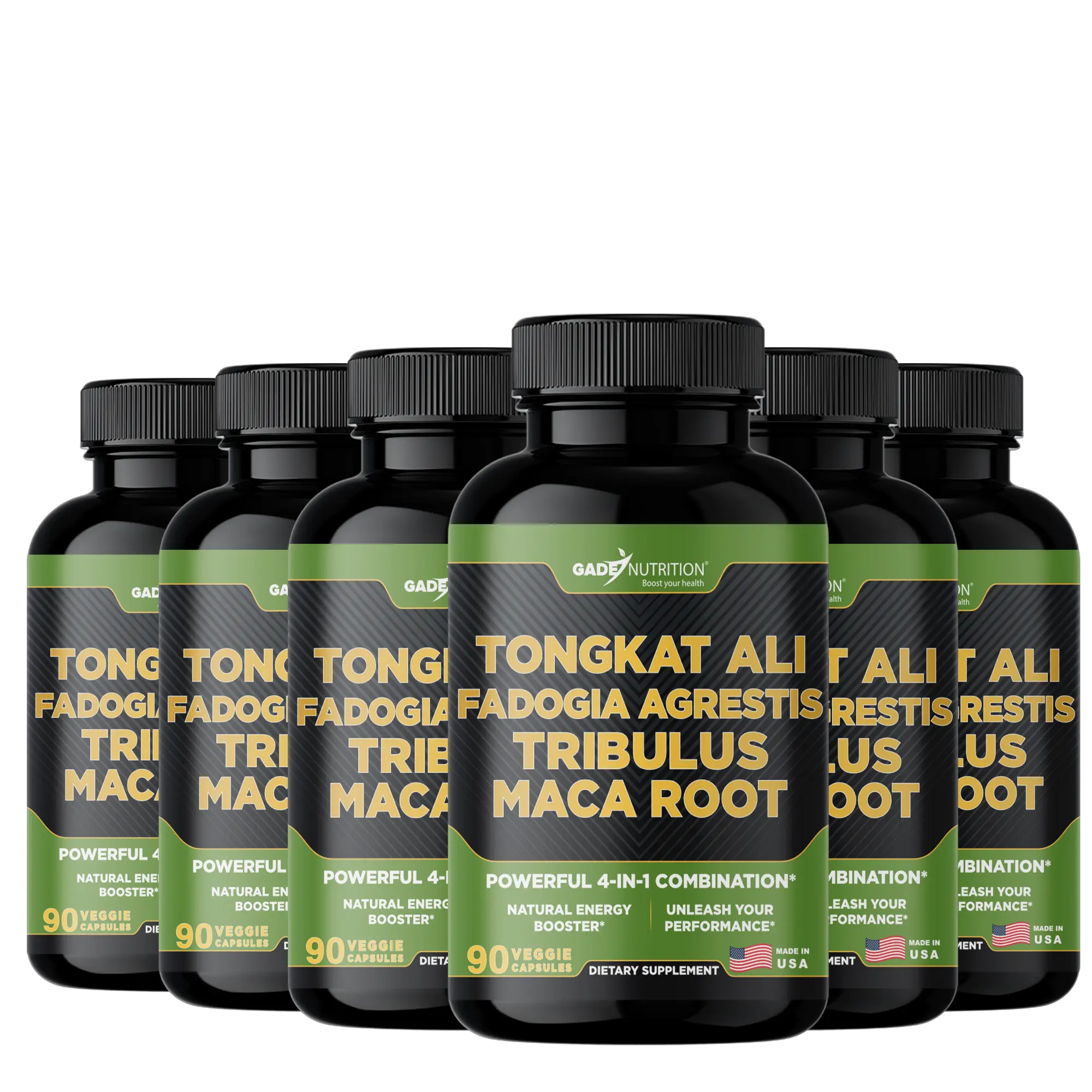 Tongkat, Fadogia Agrestis, Tribulus and Maca Root