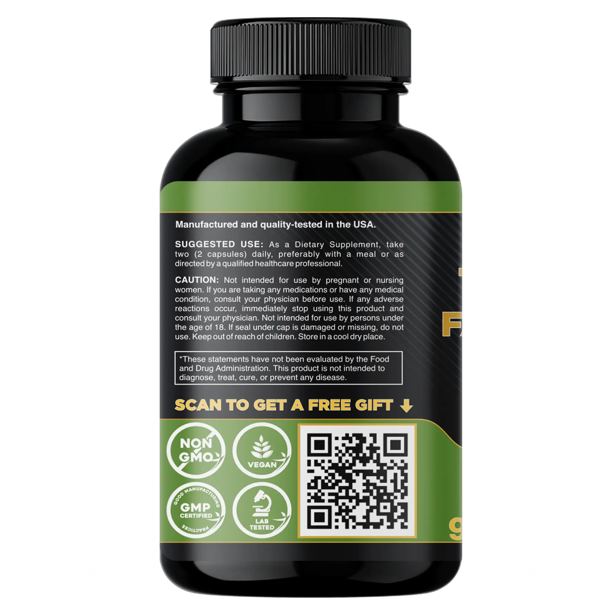 Tongkat, Fadogia Agrestis, Tribulus and Maca Root