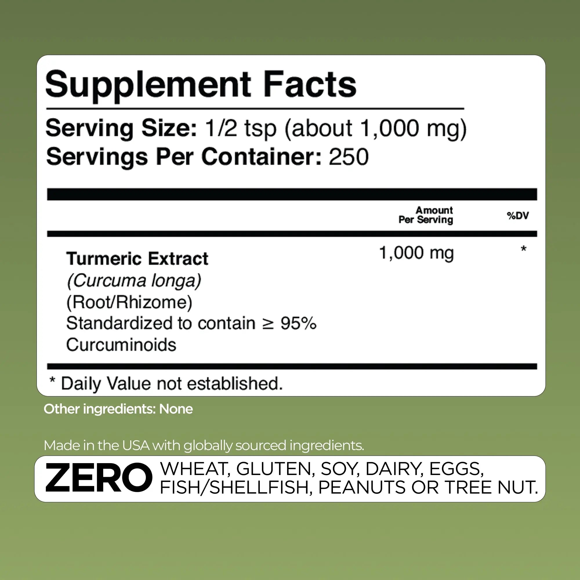 Turmeric Curcumin Extract Gade Nutrition