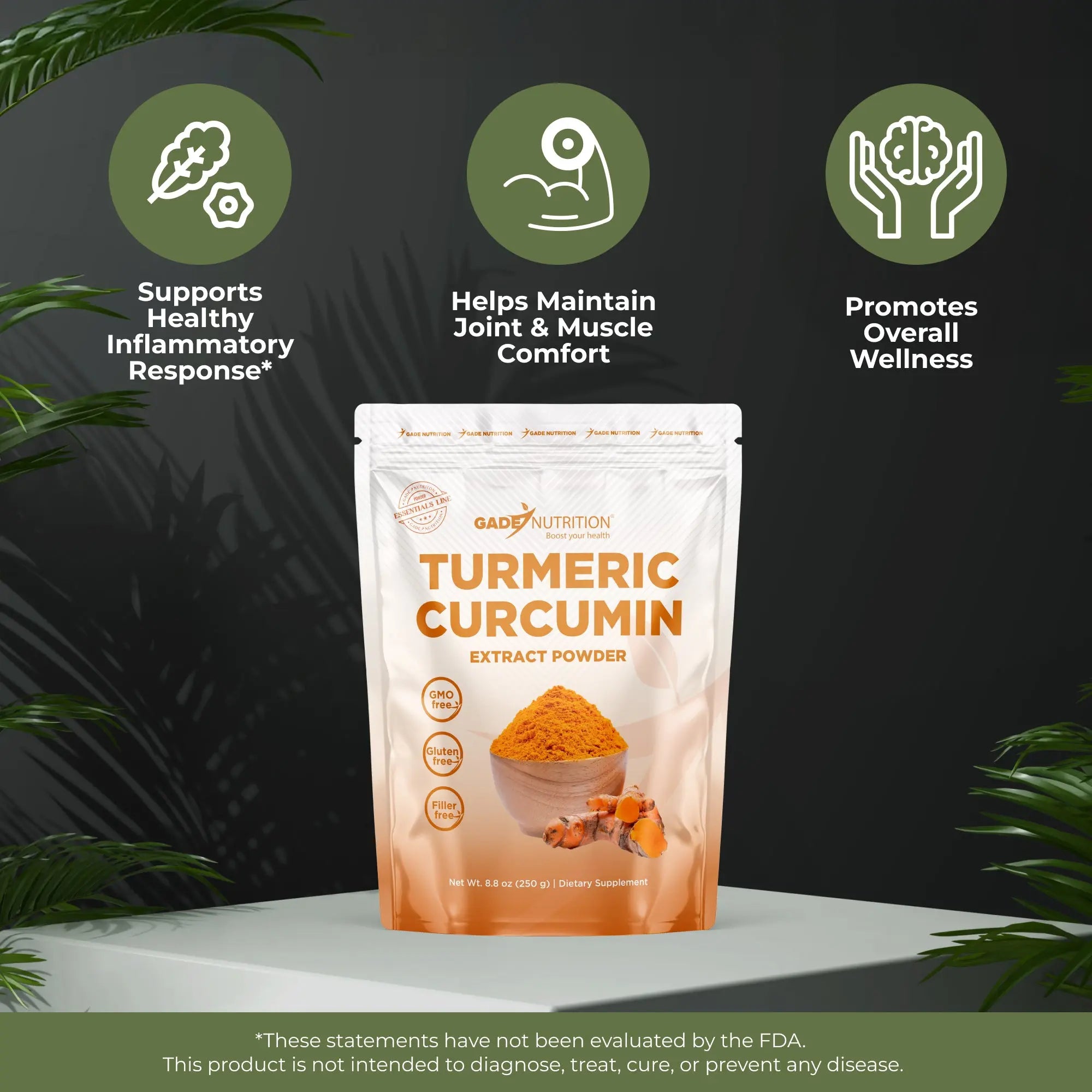 Turmeric Curcumin Extract Gade Nutrition