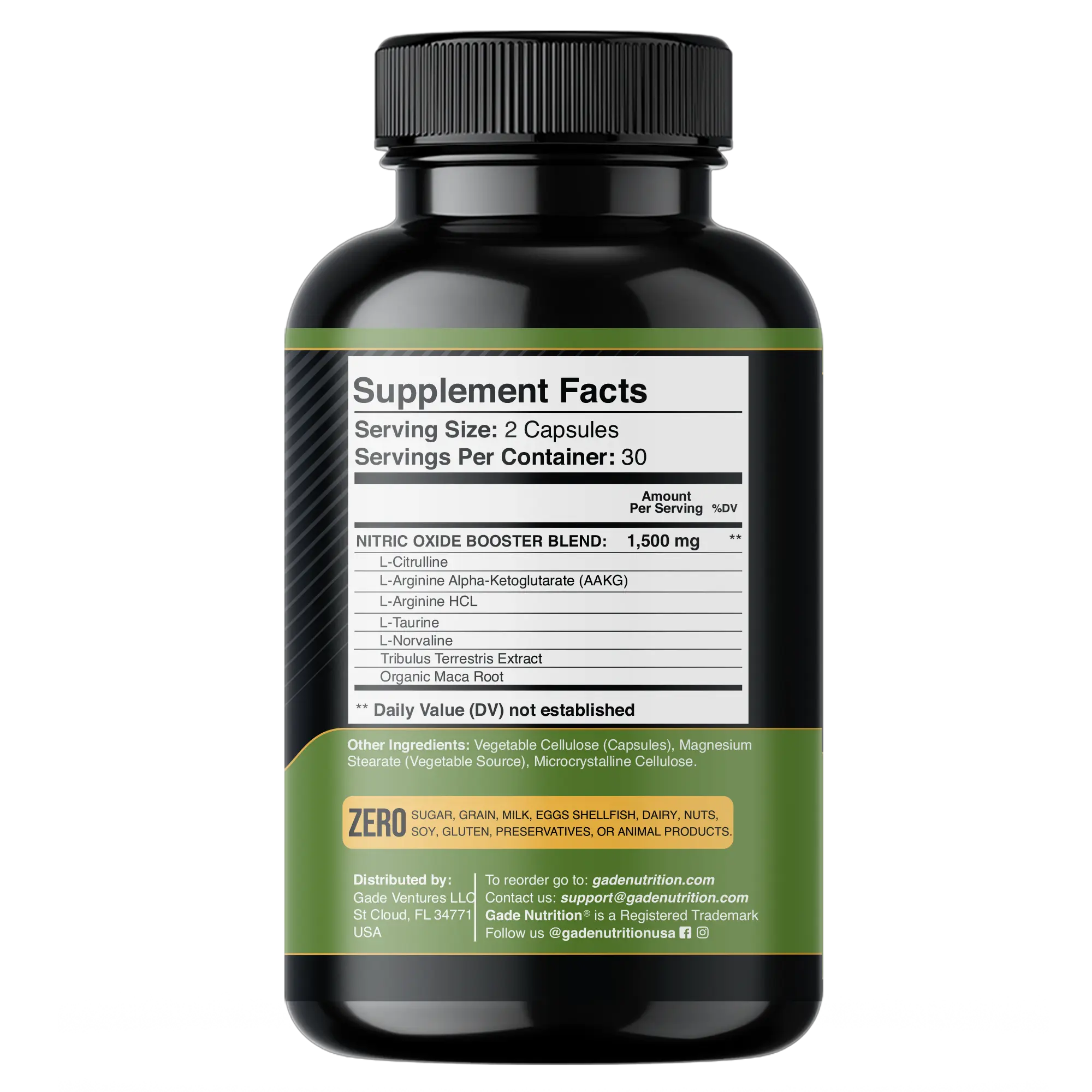 Nitric Oxide Booster - Gade Nutrition